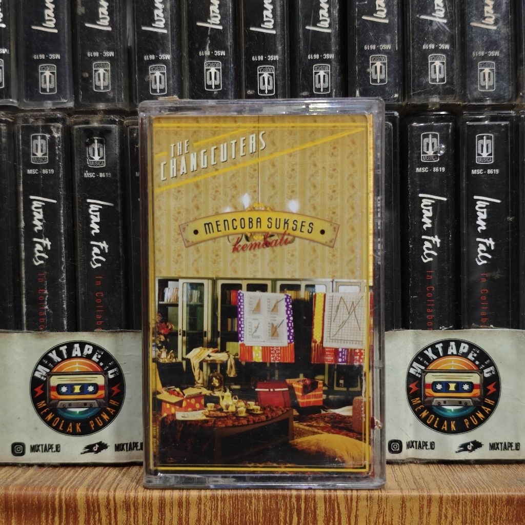 Kaset - The Changcuters - Mencoba Sukses - The Changcuter - Kaset Pita - Radio Tape - Radio - Pemuta