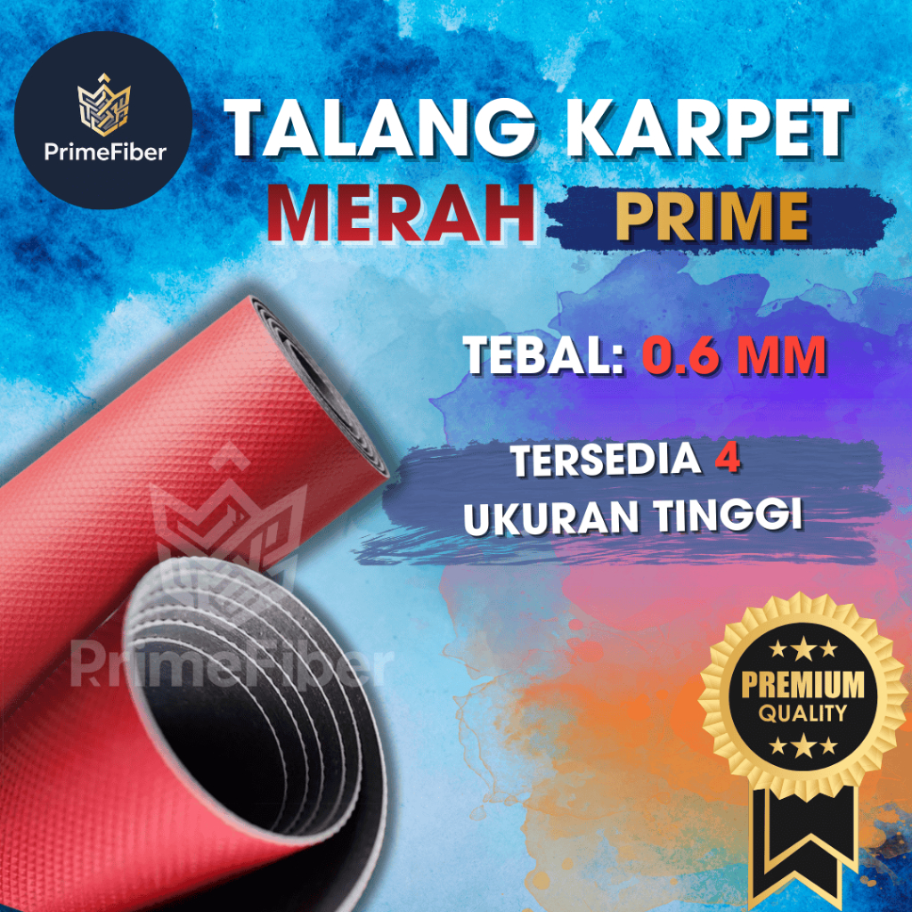 Talang Air Karpet Merah - Penutup Talang Anti Bocor | Ketebalan 0.6mm | 4 Ukuran Tinggi | Untuk Atap