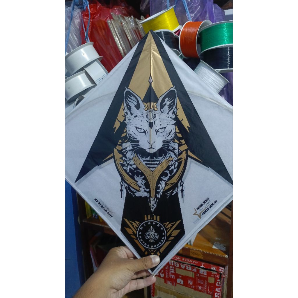 (MIN. 50 PCS) LAYANGAN SUKHOI SUPER APUS ULTIMATE GOLD BY ZNC KITE MALANG