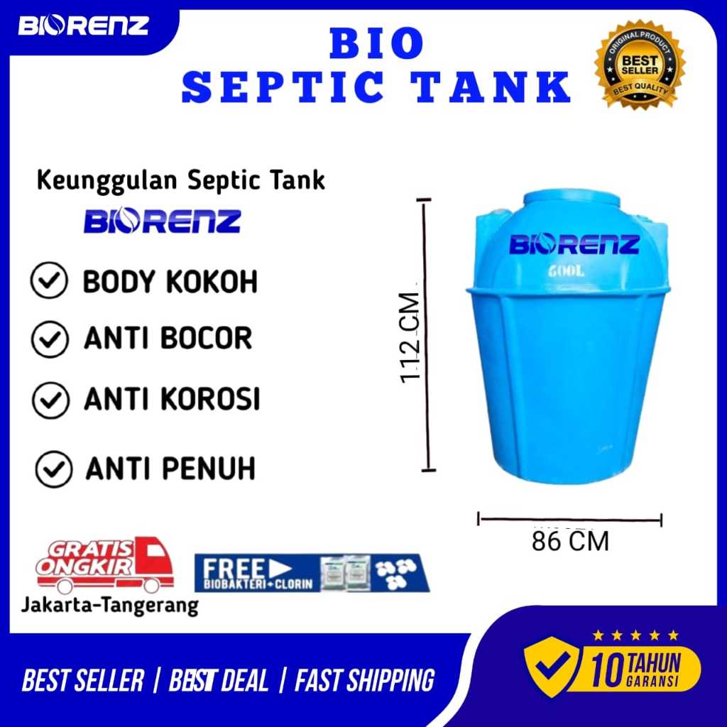 SepticTank,BioTech,BioFill,BioTank,BioRenz 600L