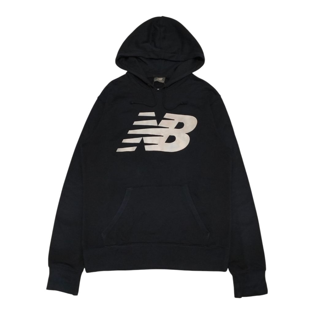 Hoodie NB NEW BALANCE Logo Hitam / Black Second Original