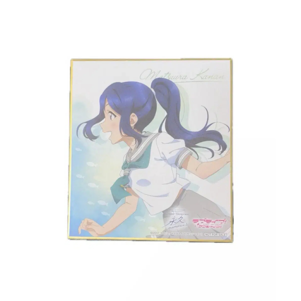 Shikishi board Kanan Matsuura Love Live Sunshine 
