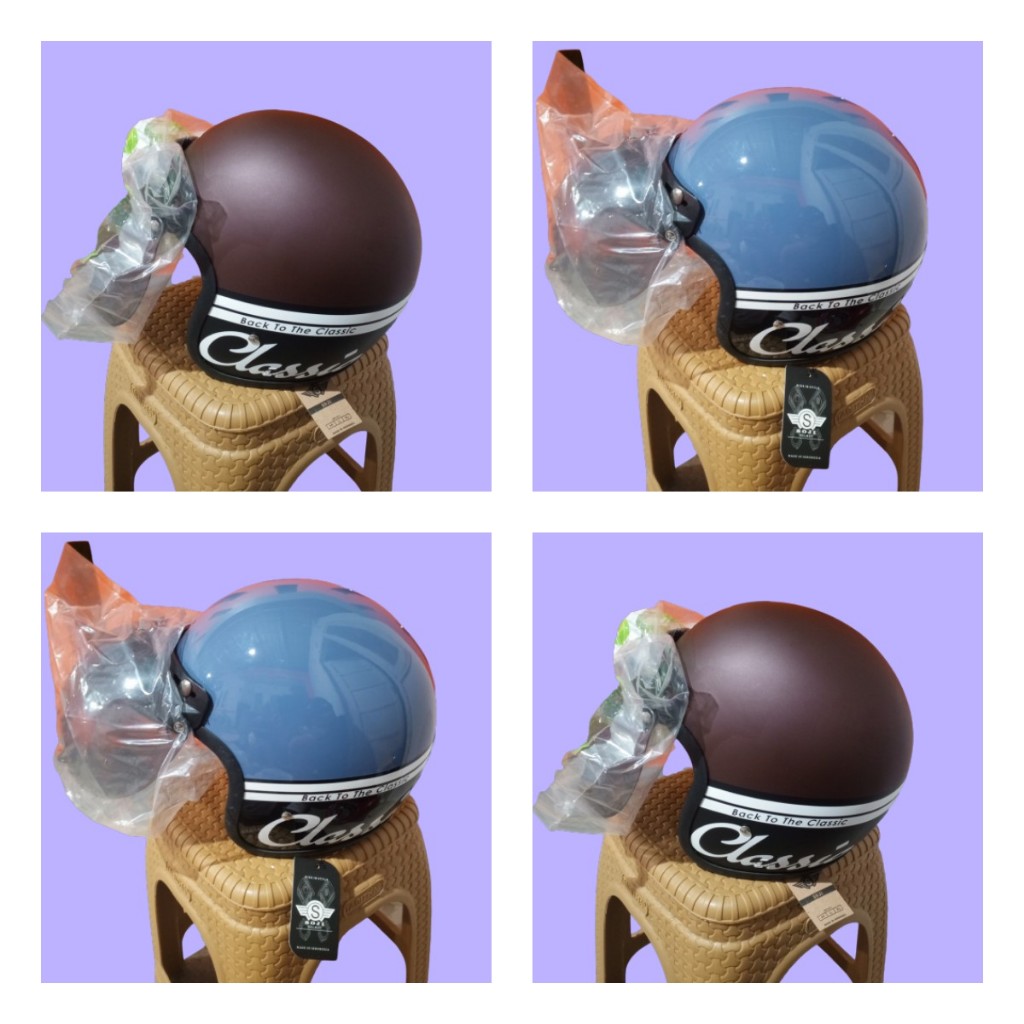 Helm Bogo Classic busa tebal merk SOJI