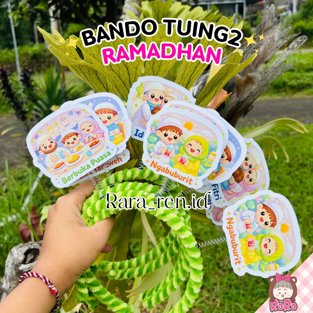 TERLARIS BANDO LEBARAN / BANDO TAKBIR KELILING BANDO RAMADHAN TERLARIS / AKSESORIS RAMADHAN Bando pa