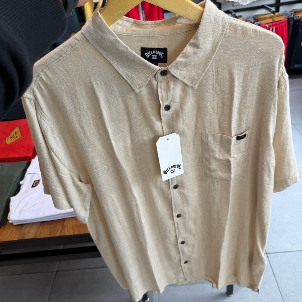 Kemeja Pria Billabong Original Ricardo Ss Chino New