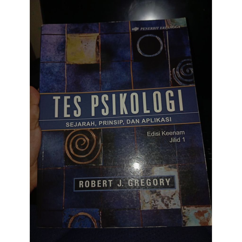 Original Buku Kuliah Tes Psikologi Robert J. Gregory Jilid 1