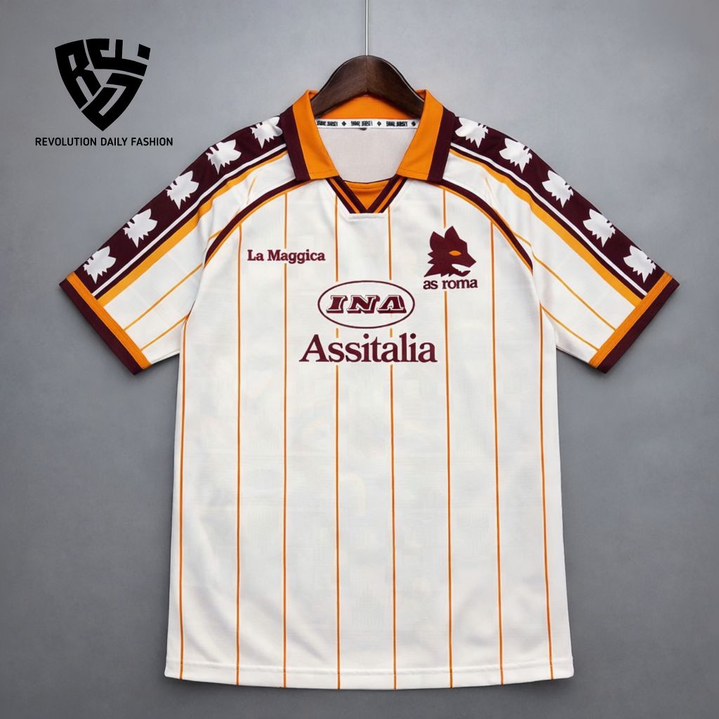 JERSEY RETRO AS ROMA | JERSEY VINTAGE | JERSEY CASUAL | JERSEY BAND FULLPRINTING