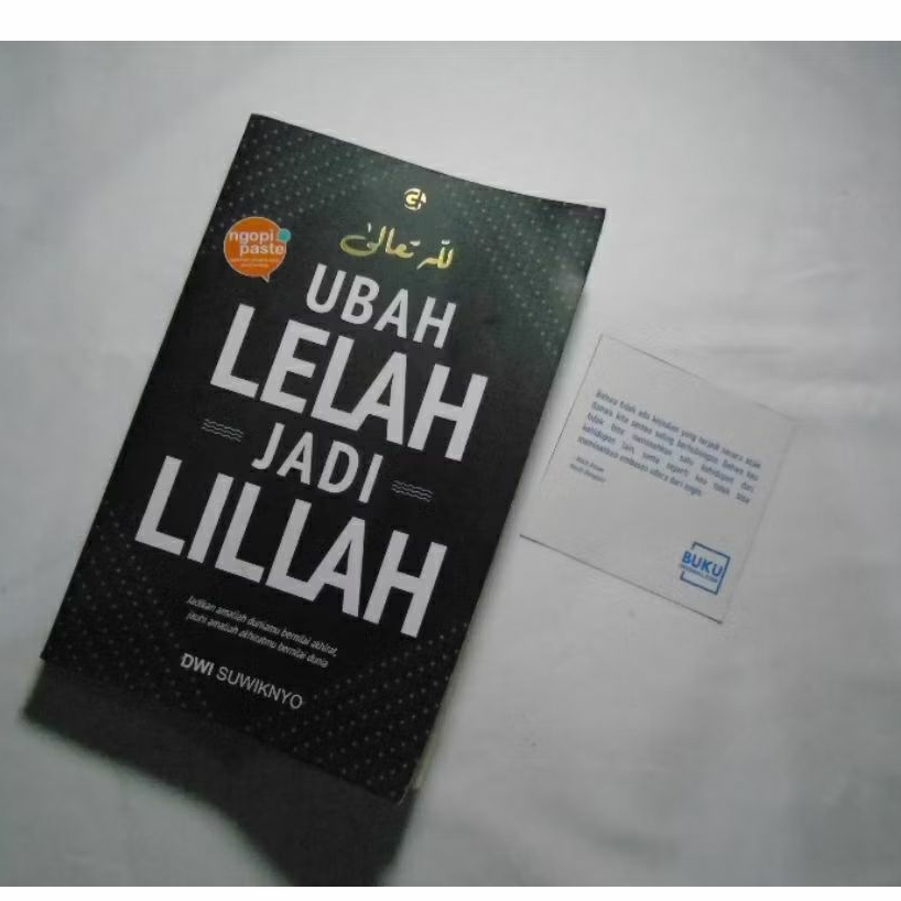 Preloved Buku Nonfiksi UBAH LELAH JADI LILLAH