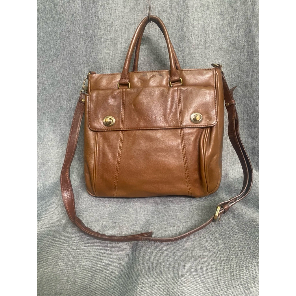 Slingbag kulit tebal Monsac
