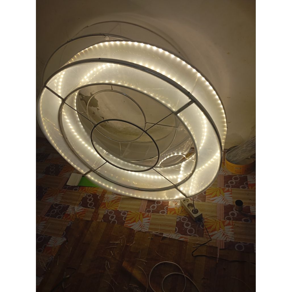 LAMPU UFO DEKORASI LAMPU BULAT DEKORASI TEROP TENDA PERNIKAHAN FREE ONGKIR BISA COD