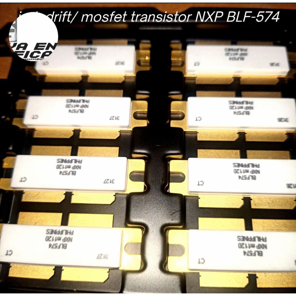 NXP Transistor BLF574 Mosfet Original 50 Volt LDMOS Teknologi Class B Push-Pull Garansi Asli