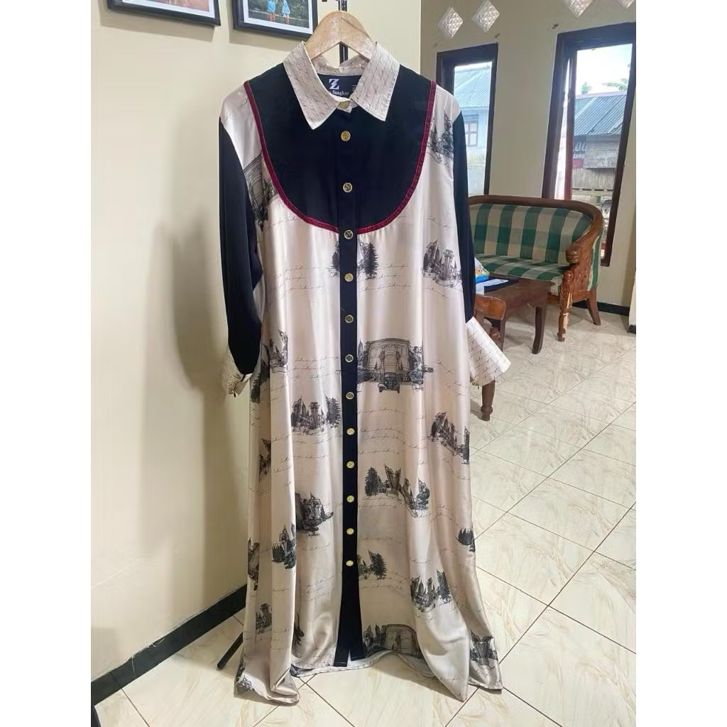 gamis zaskia sungkar origina preloved