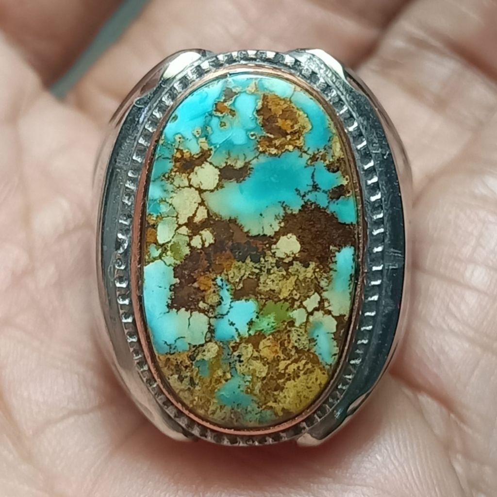 Pirus persia biru tosca gradasi