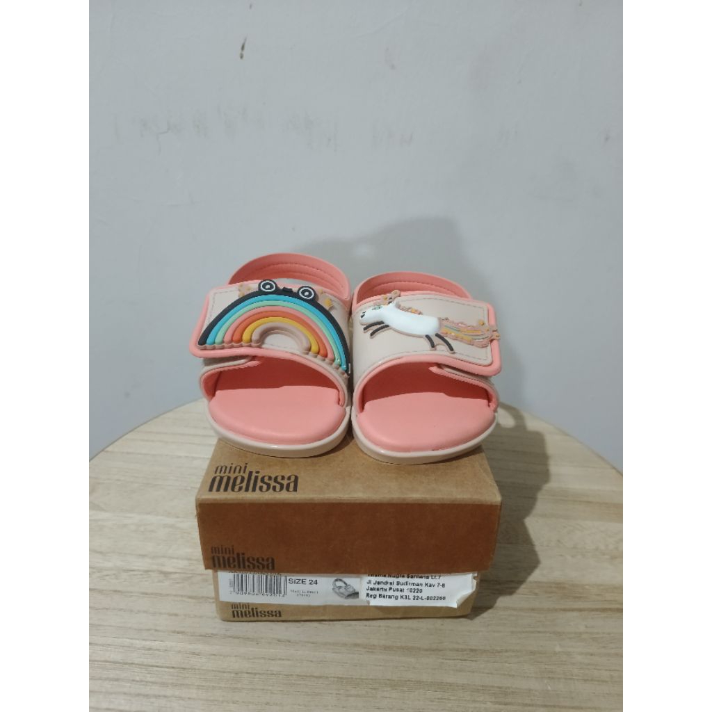 Mini Melissa Brave + Turma Do / Mini Melissa Sandal / Sandal Mini Melissa
