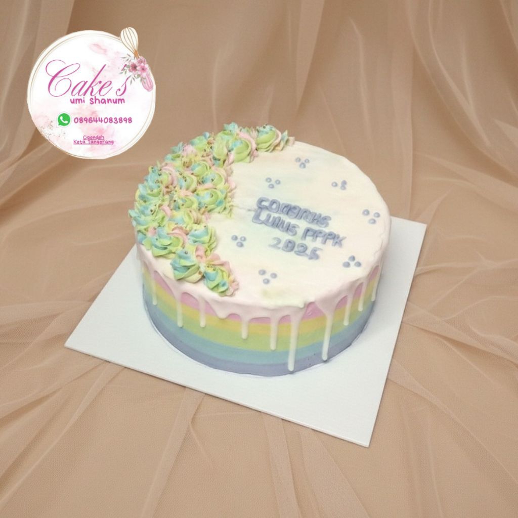 RAINBOW CAKE KUE ULANG TAHUN