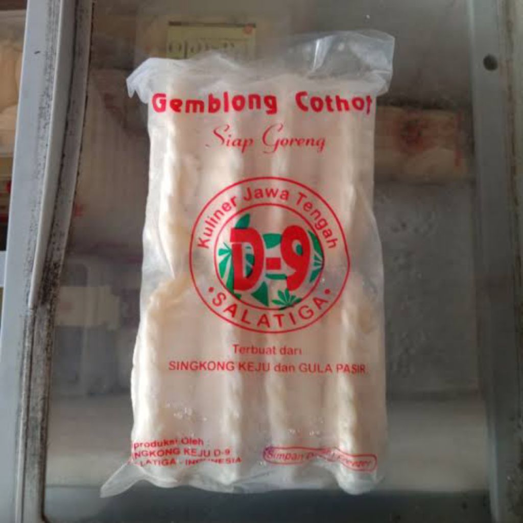 Gemblong Cothot D9 Salatiga - Singkong Keju Frozen (Gemblong Cotot)