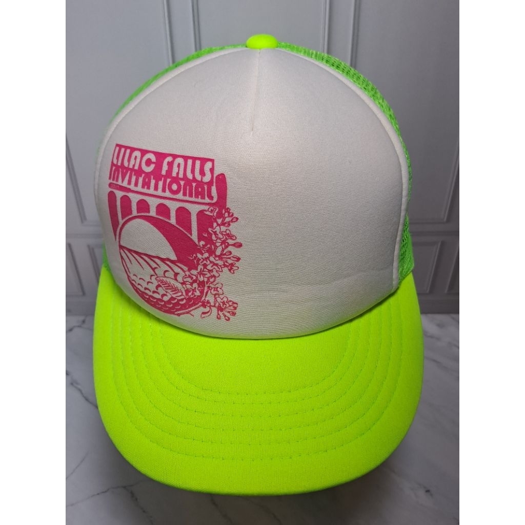 Topi Trucker Second Hijau Neon / Preloved Lilac Falls Invitational Cobra Cap