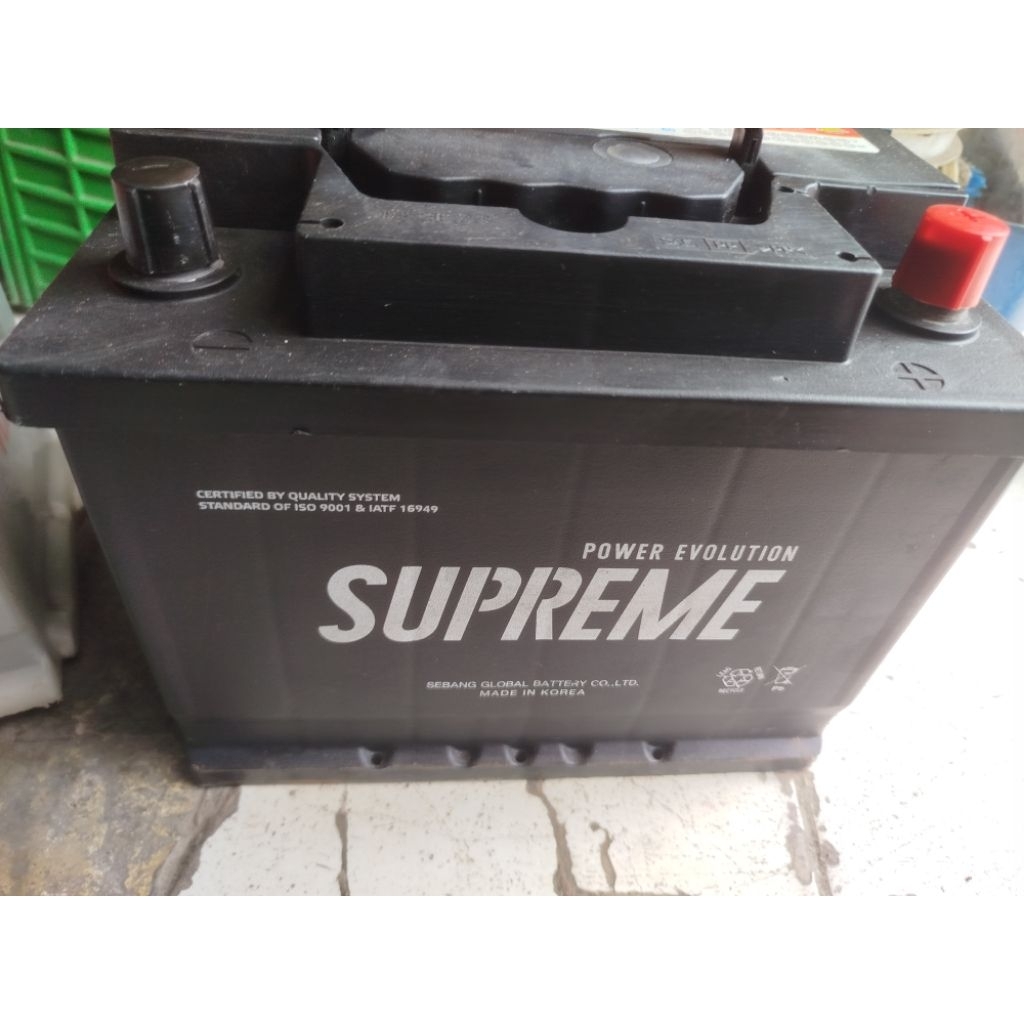 Aki din supreme 60 amper accu 60ah