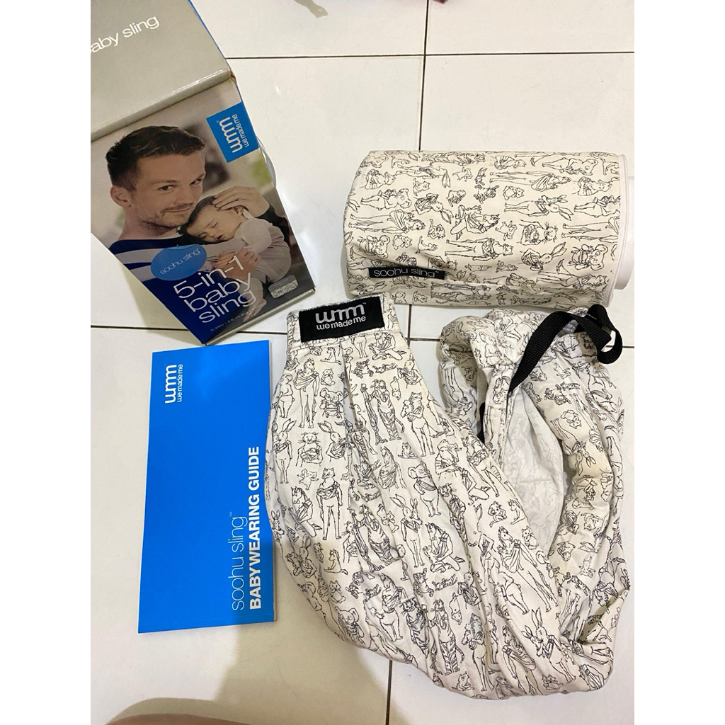 Soohu Sling WMM gendongan bayi PreLoved