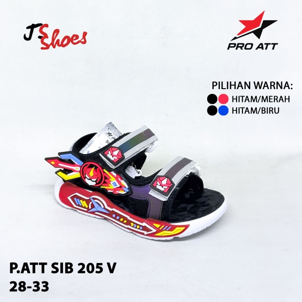 PRO ATT SIB 205 V - SANDAL LET SANDAL GUNUNG ANAK COWOK MERK PRO ATT ORIGINAL