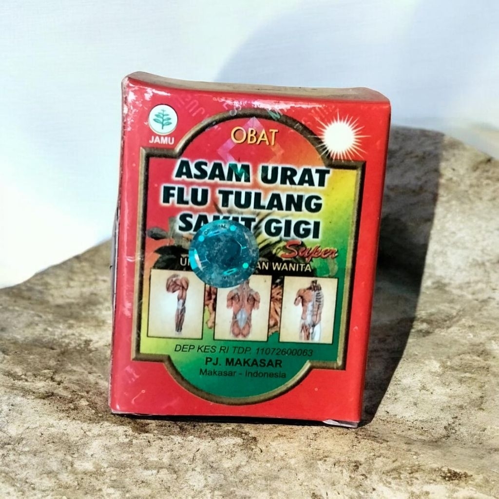Jamu Flu Tulang, Asam Urat dan Sakit Gigi Ciku Kapsul