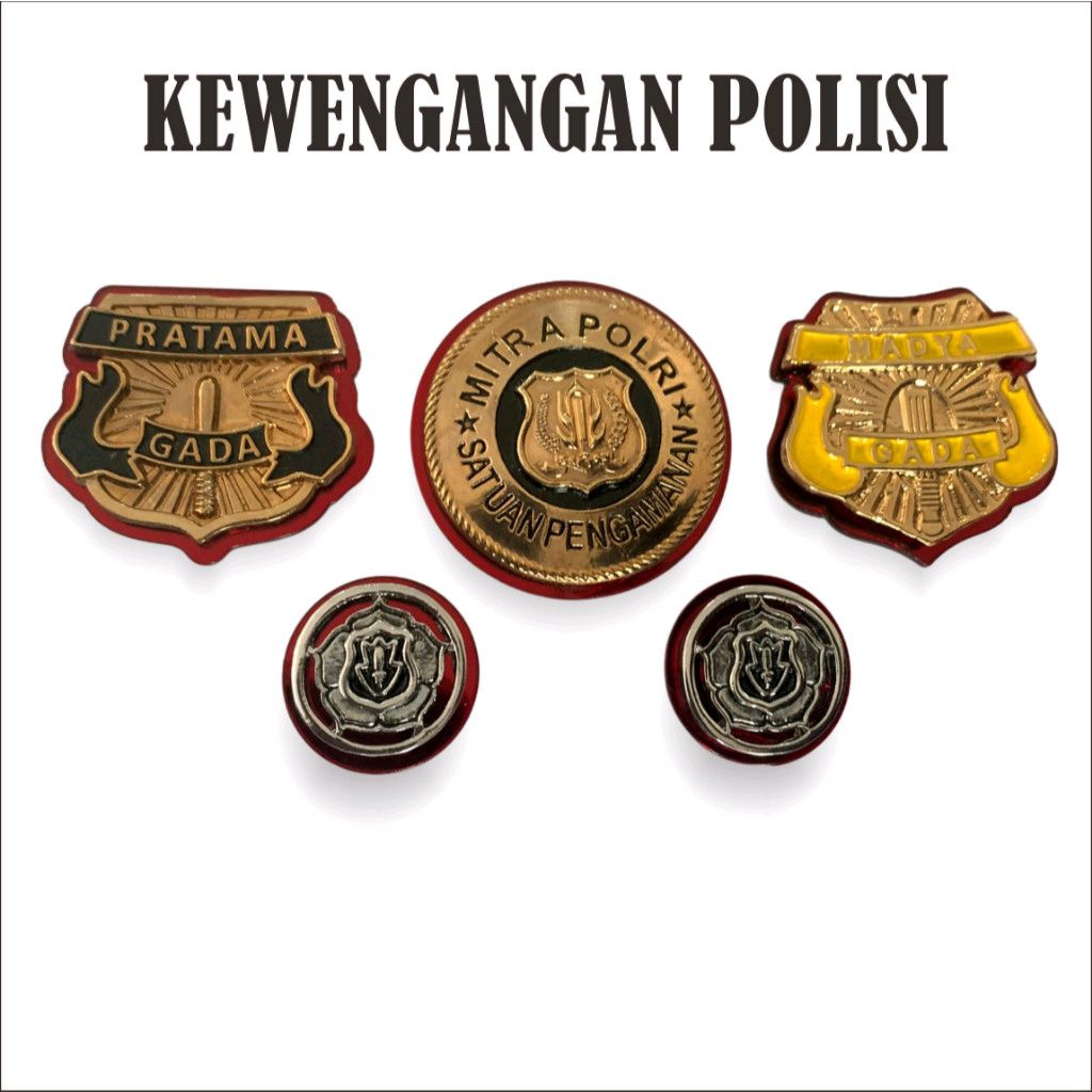 0PSN_ATRIBUT WING SATPAM, KEWENANGAN SATPAM, PIN MITRA POLRI , PIN