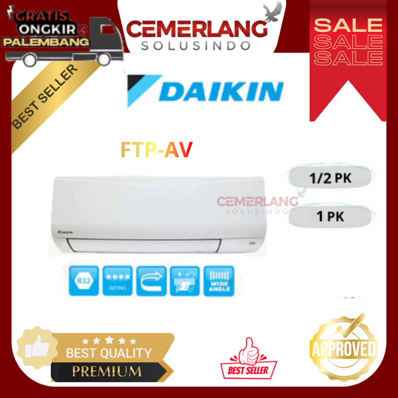 AC Daikin Standar FTP15AV9 / FTP25AV9 AC Daikin Breeze