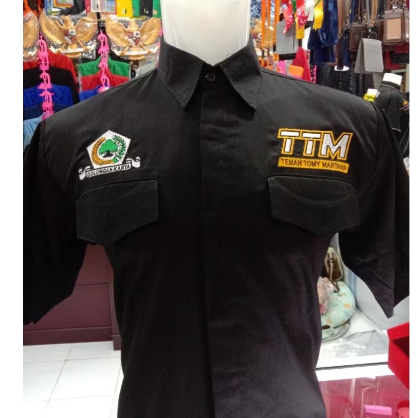 Kemeja Golkar + Bordir