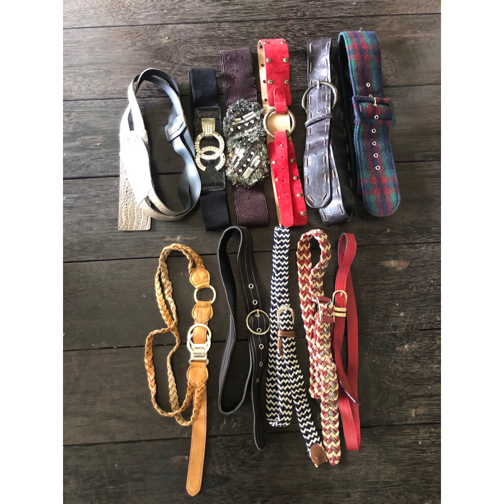 Belt y2k, ikat pinggang y2k, aksesoris y2k, belt vintage, vintage belt, gothic, cottage core, downto