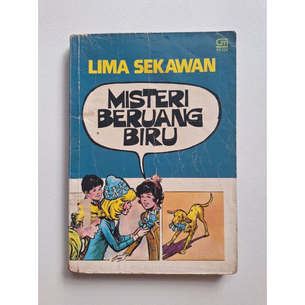 Lima Sekawan 15: Misteri Beruang Biru - Enid Blyton - Claude Voilier