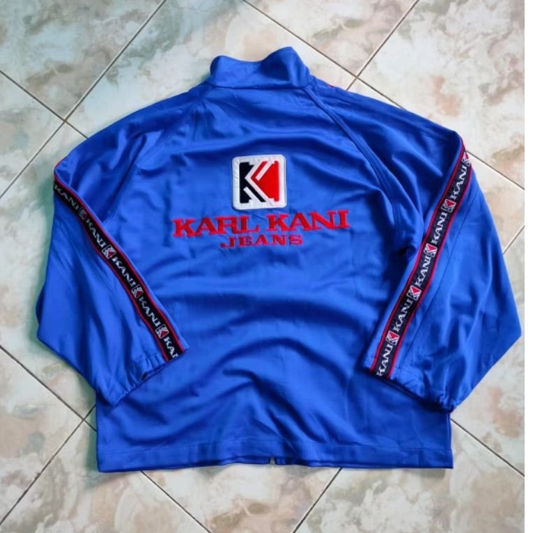 Jaket Tracktop Karl Kani Fulltaped Vintage