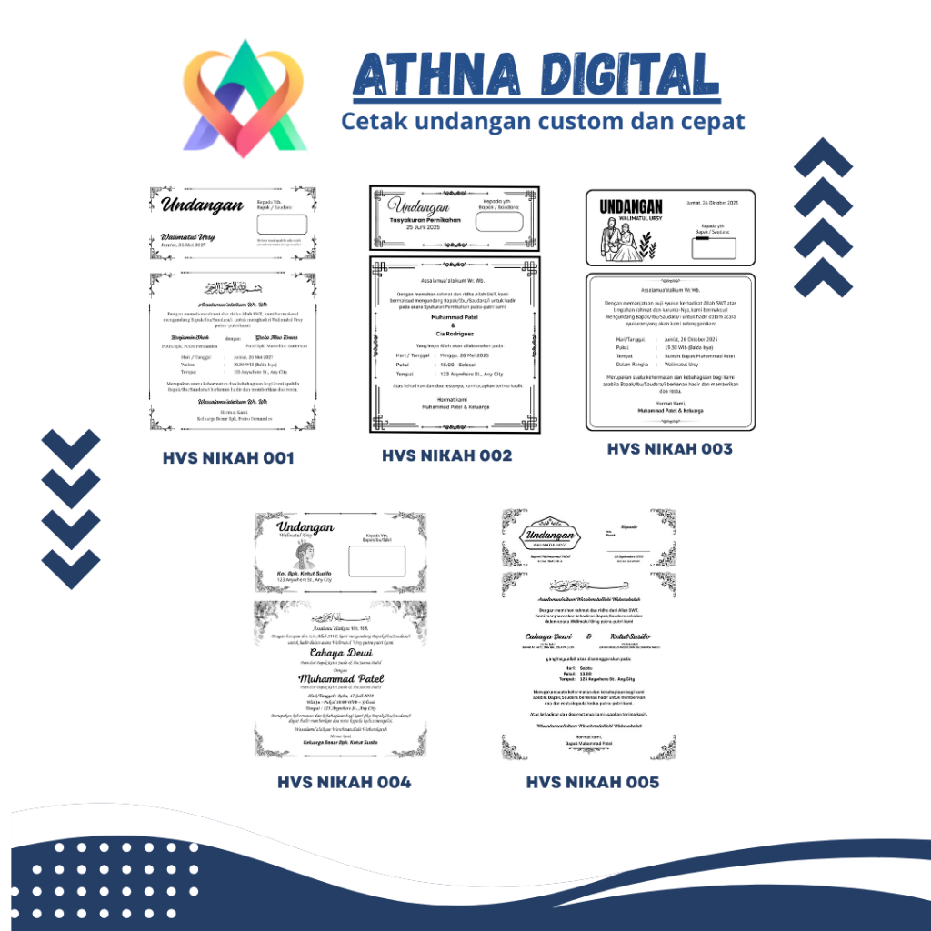 ATHNA DIGITAL - UNDANGAN HVS WALIMATUL URSY CUSTOM LIPAT 3