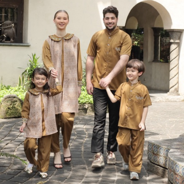 Maharaya Series Kalunaku | Baju Lebaran Sarimbit Keluarga Bahan Nyaman
