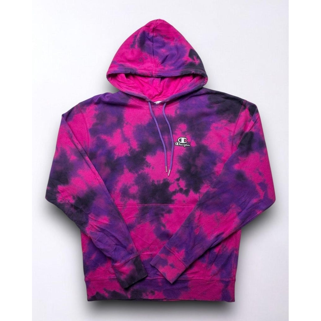 Hoodie juara (champion) vintage tie dye