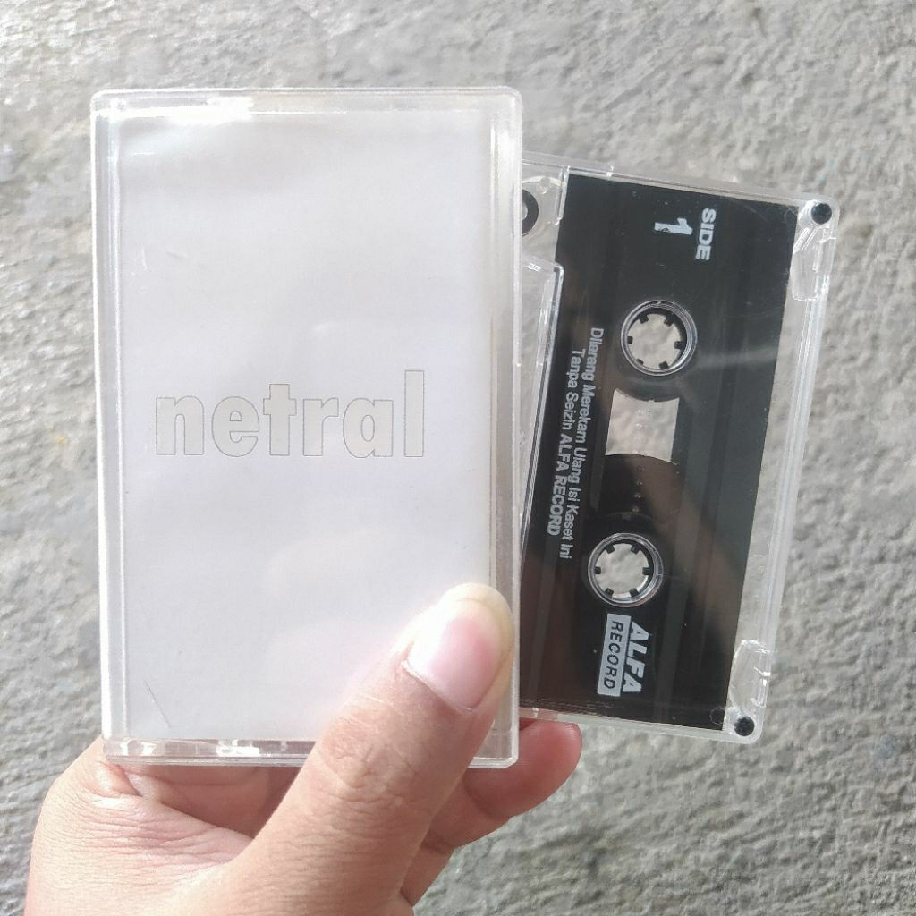 Kaset Pita Netral - Putih