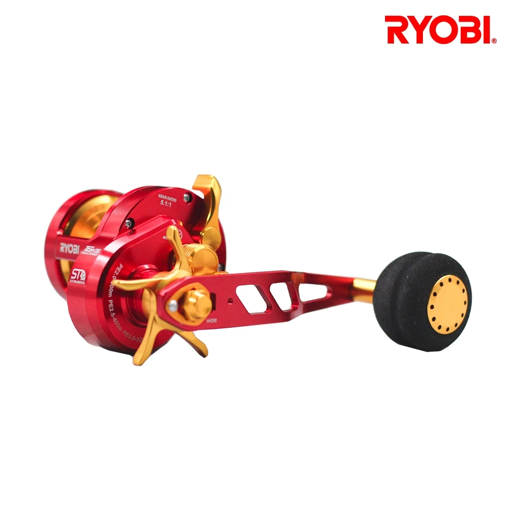 RYOBI JIGZONE JZ50 Fishing Reel Over Head / OH CNC Alumunium Body 9 Stainless Steel And Corrosion Re