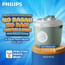 Rice Cooker Philips 1,8L HD3210