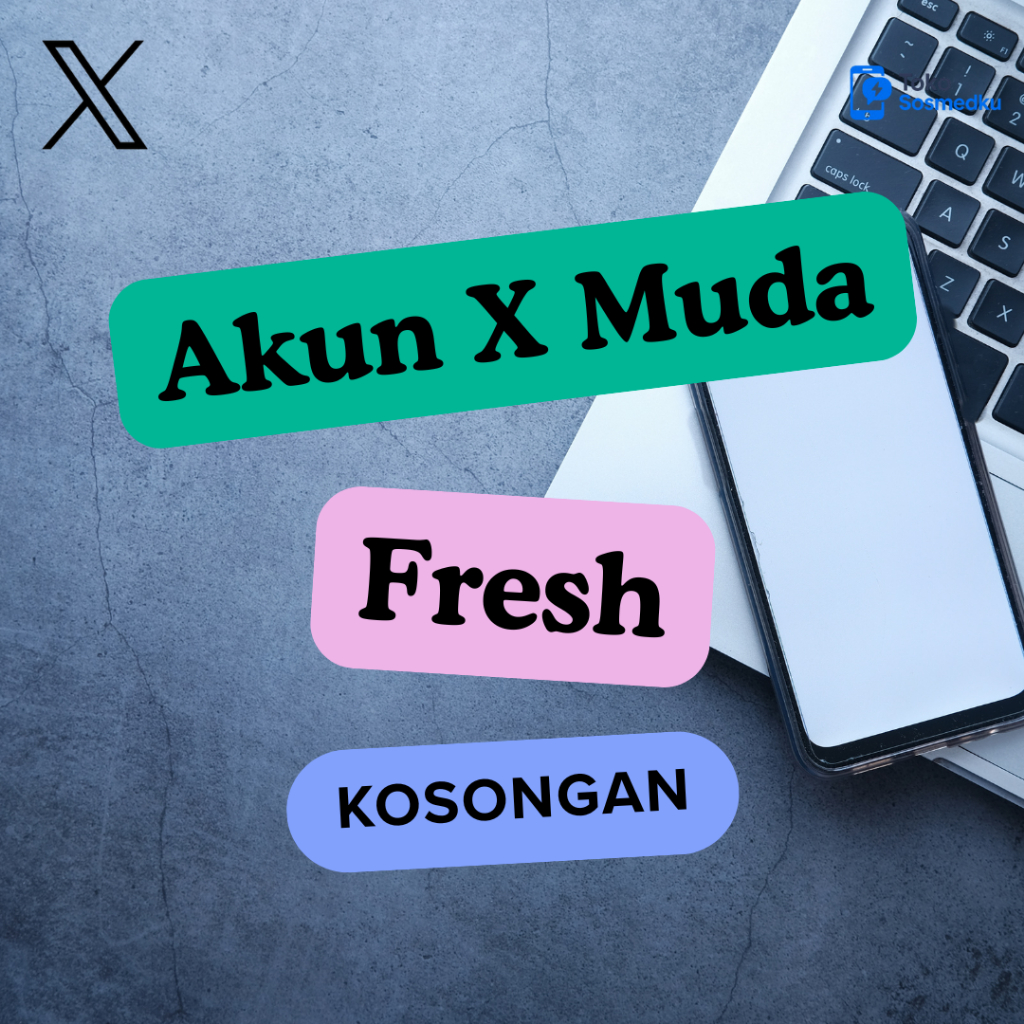 Akun X/Twitter Muda, Kosongan, Fresh Ready Lengkap Email | Aman, Murah