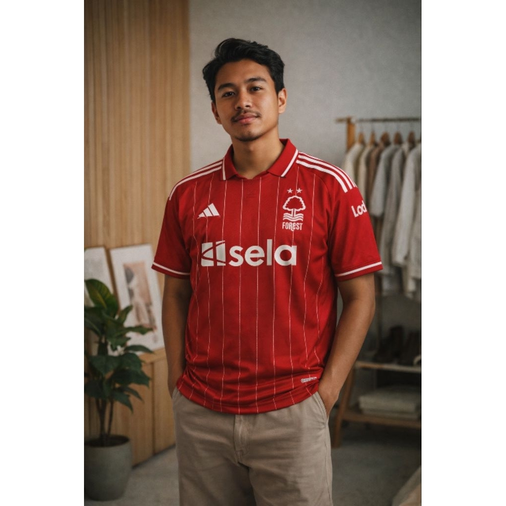 Jersey Bola Nottingham Home 25/26 Grade Ori AAA++ Quality