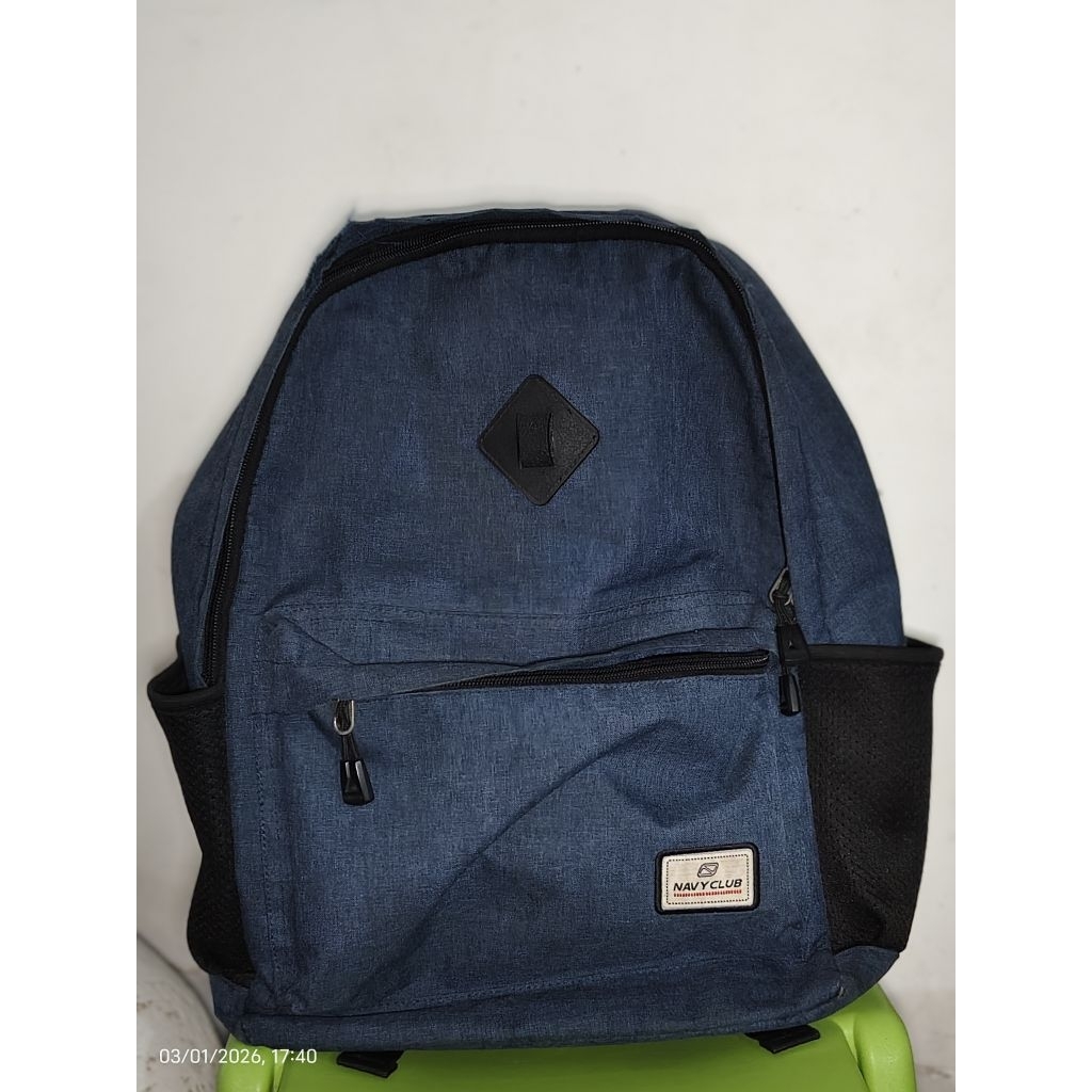 [Preloved] Tas Ransel Navy Club
