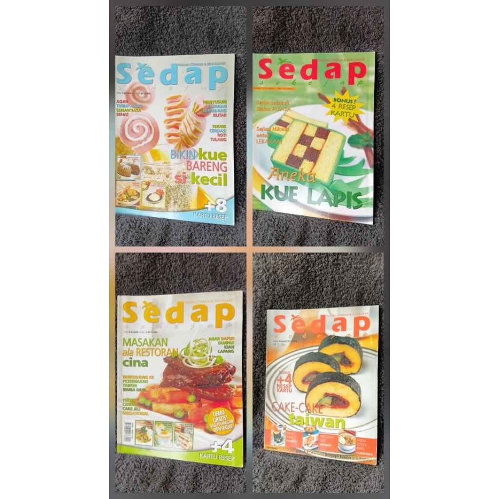 majalah resep masakan sedap