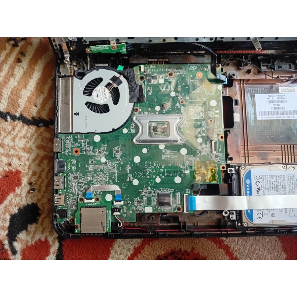 Mesin Mainboard Laptop HP 240 G2 Intel Core i3