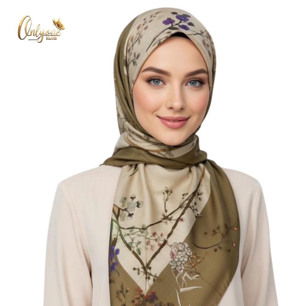 PROMO KIMI /JILBAB VOAL PREMIUM/GROSIR HIJAB /HIJAB SEGI EMPAT/VOAL MOTIF PREMIUM/ DEENAY KW