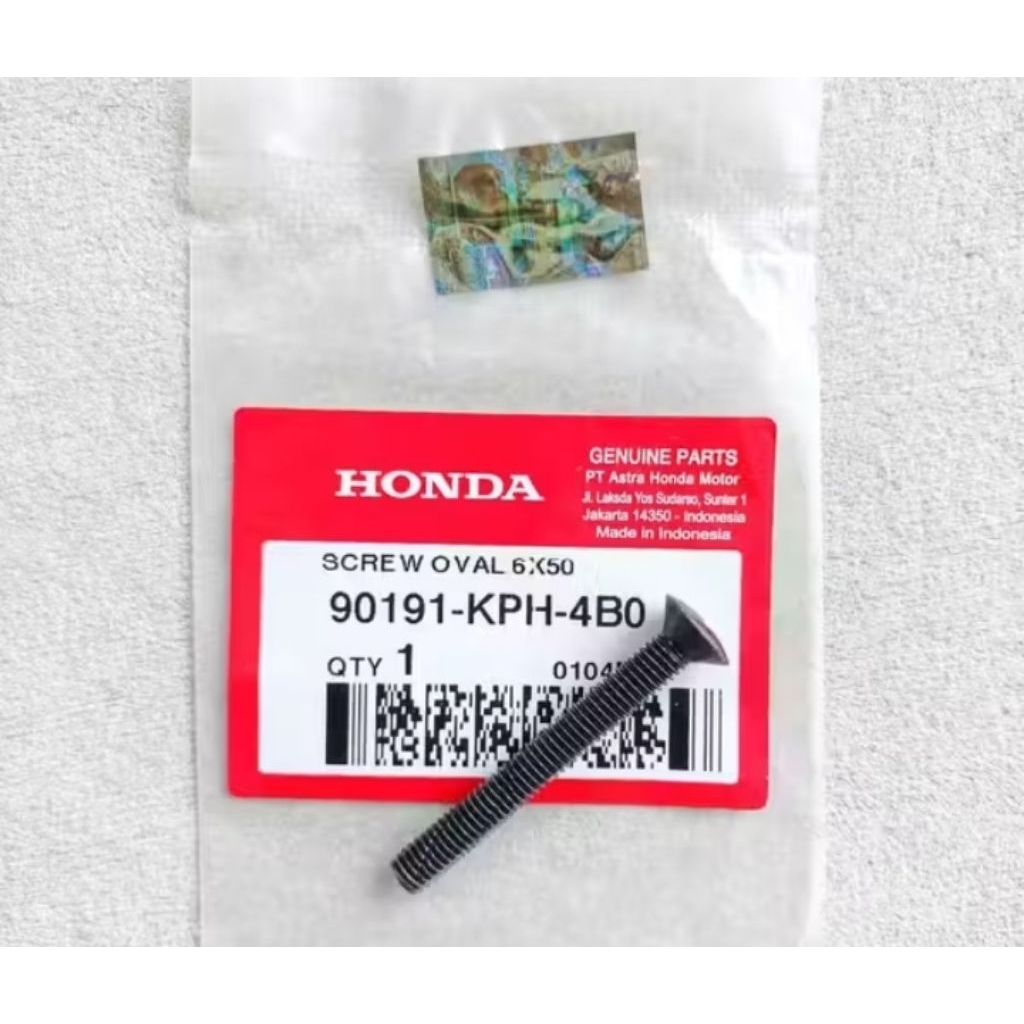 baut balancer Jalu stang Honda karisma Supra Vario Scoopy ori original AHM