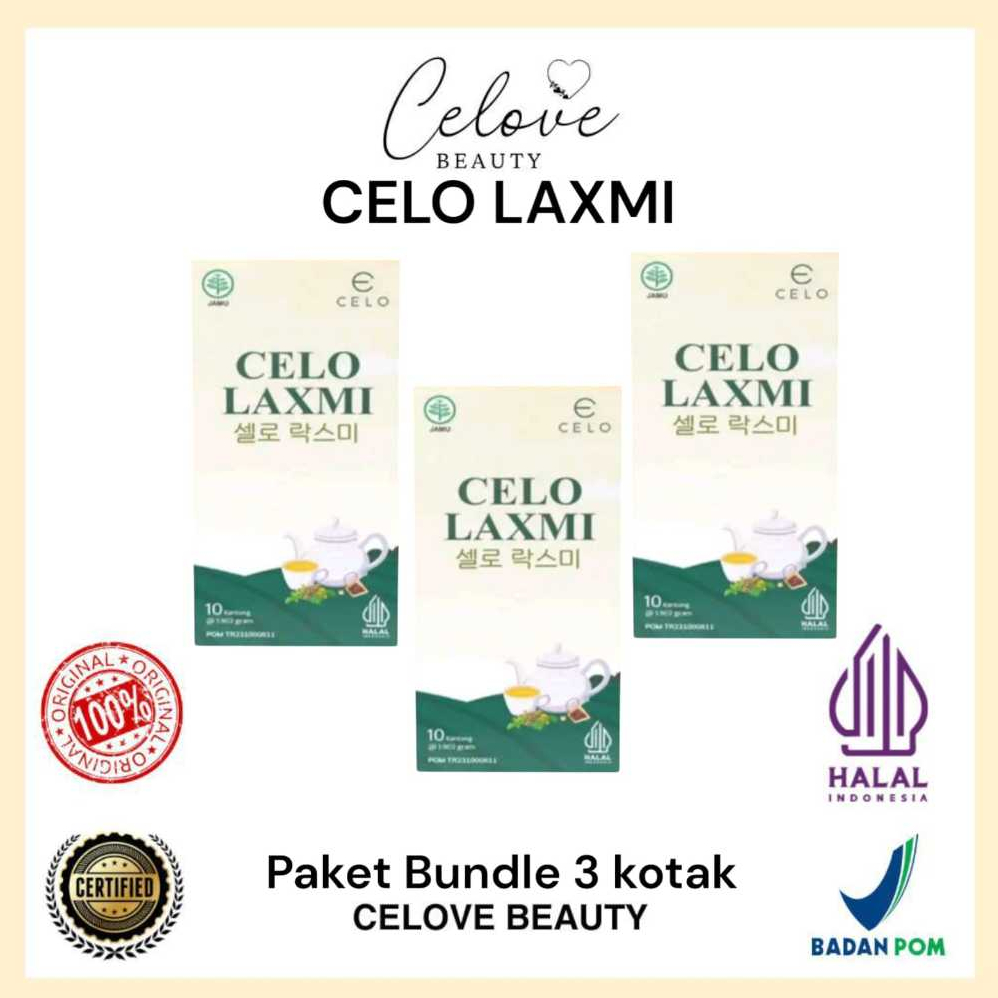[ READY STOCK ] PAKET BUNDLE CELO LAXMI SLIMMING || CELOVE BEAUTY
