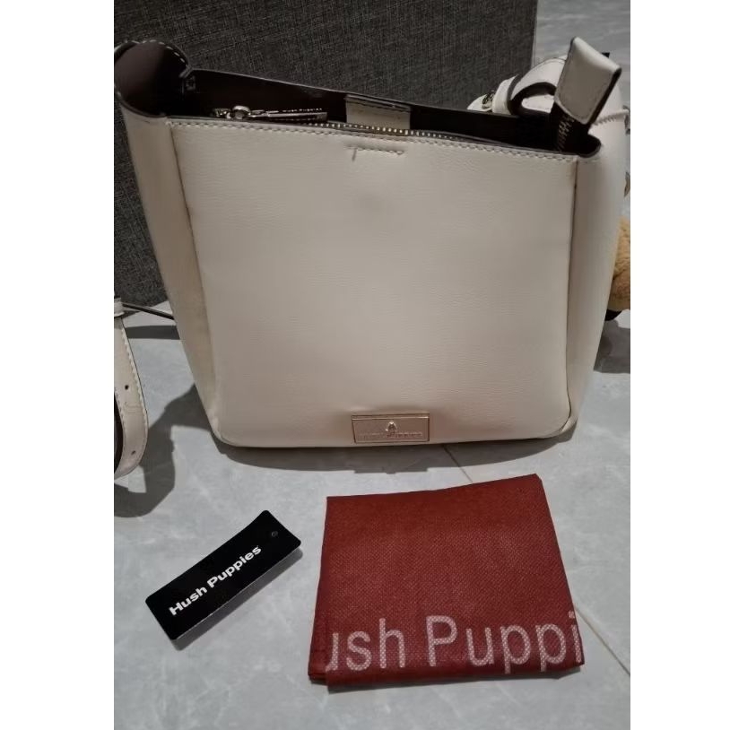 Jual Rugi Tas Hush Puppies Original Rome Sling Bag Shoulder Bag Tas Kerja Wanita