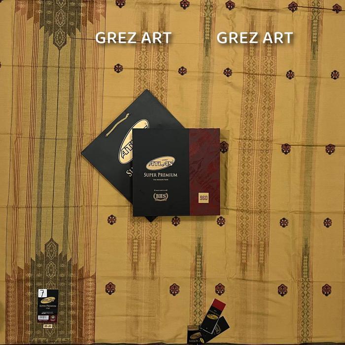 SARUNG ATLAS SUPER PREMIUM 980 975 970 960 920 MOTIF BHS Kain Gold Rayon Muslim Viscose - Classic Do