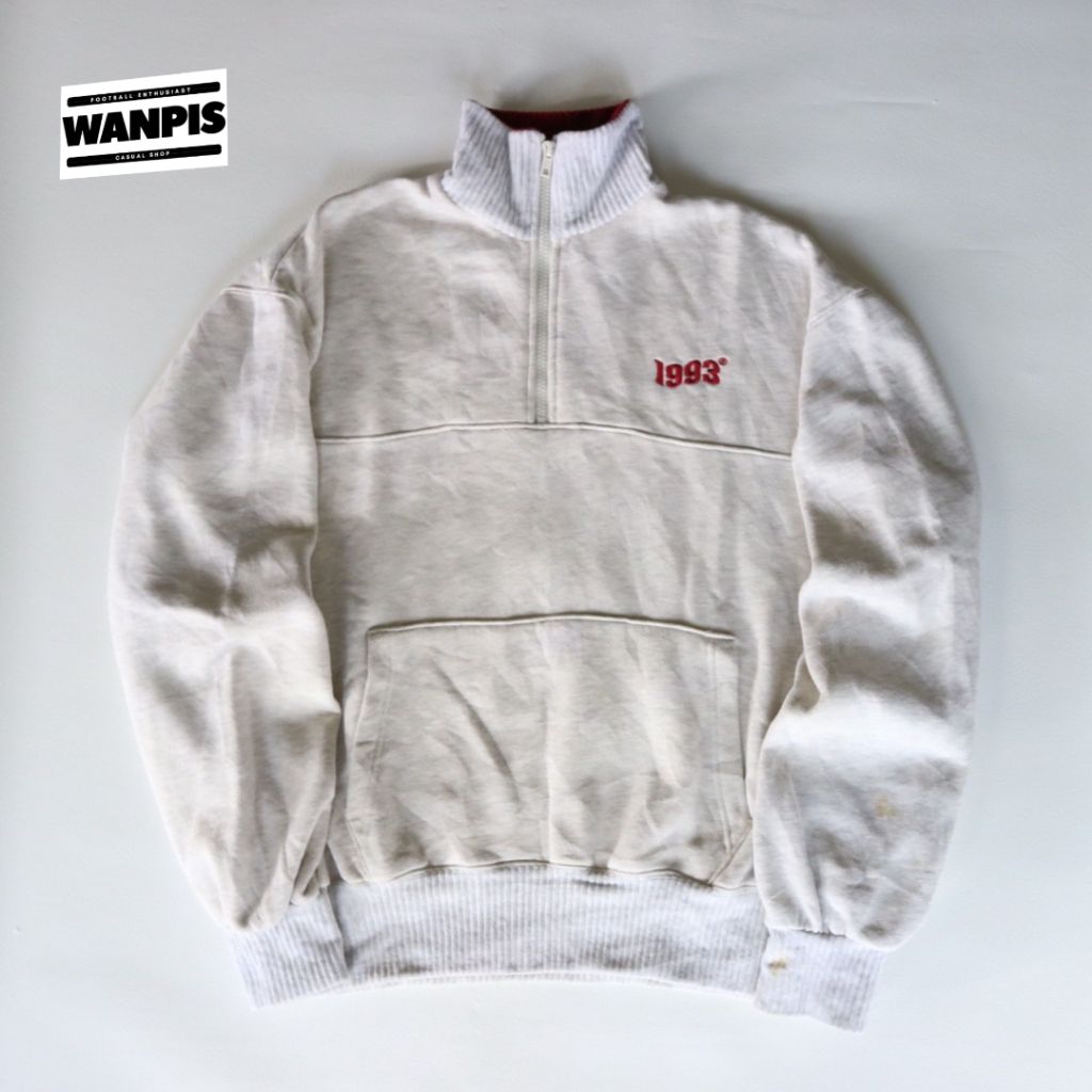 crewneck half zip 1993 studio