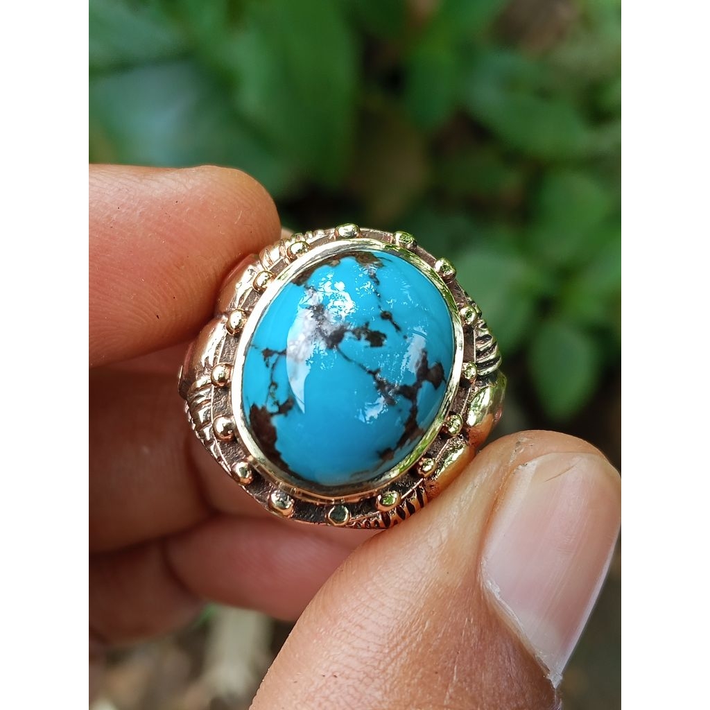natural pirus persi biru tosca