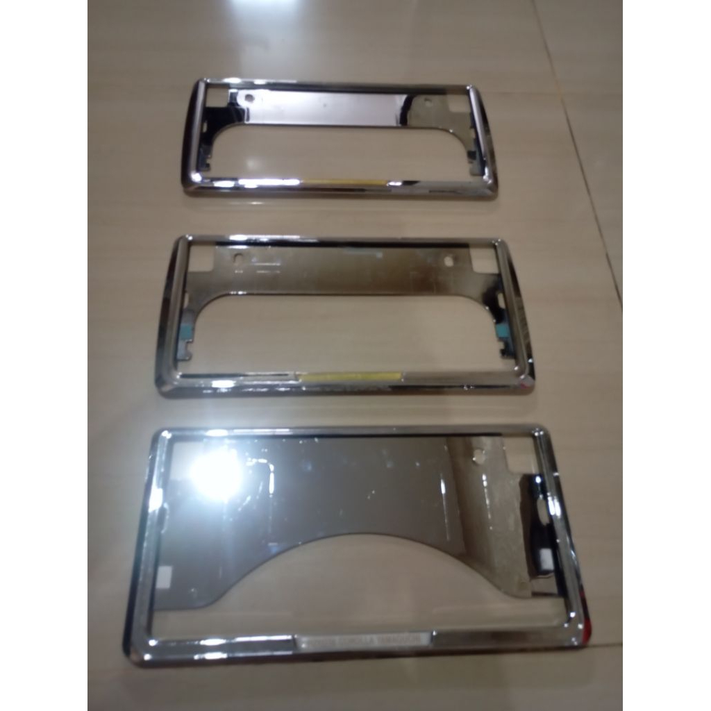 frame plat jdm toyota corolla yamaguchi